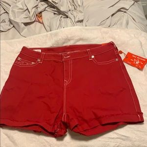 True Religion Plus size shorts